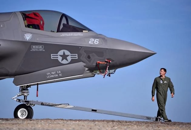 F-35: Νέο ατύχημα του stealth μαχητικού της Αμερικανικής Αεροπορίας (εικόνες)